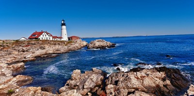 Portland Head Lighthouse in Cape Elizabeth, Maine