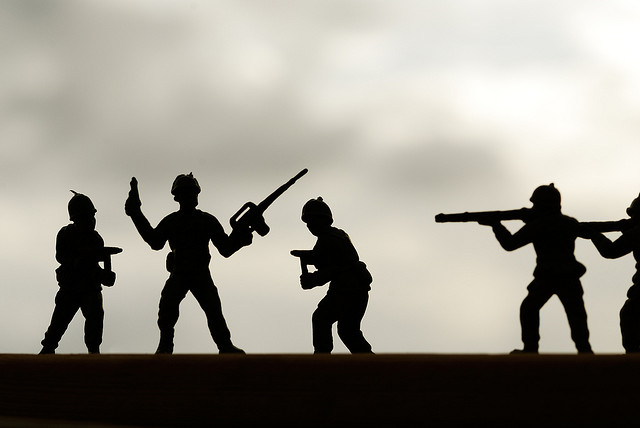 kyle may - toy soldiers(silhouette)